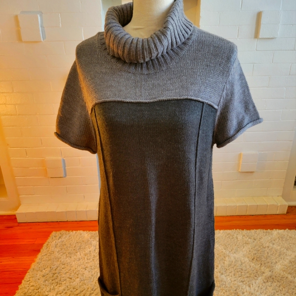 Relativity Color Block Sweater Dress